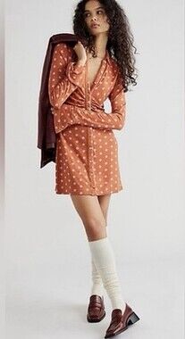 Free People Retro Short Dress